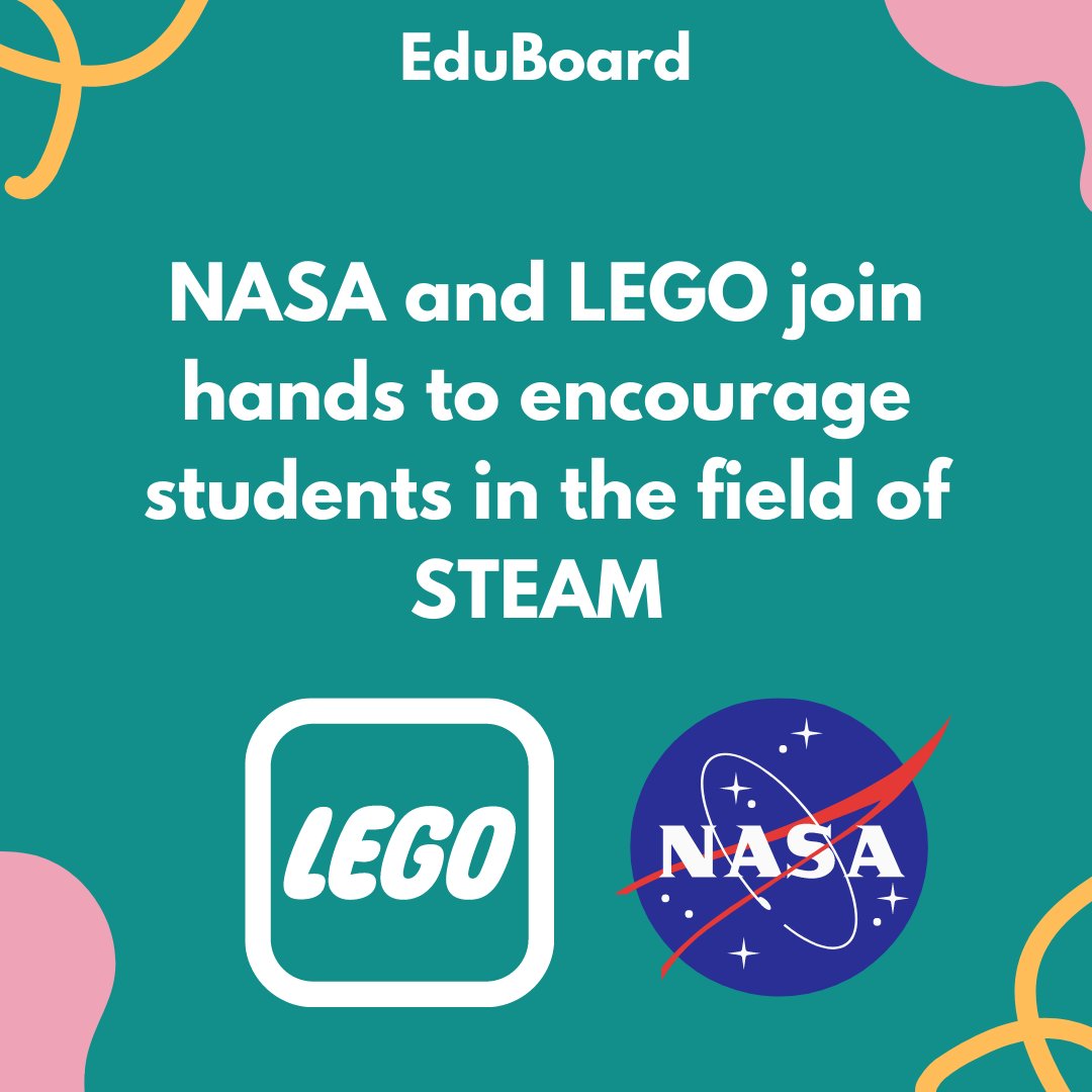 EduboardIndia's tweet photo. .@LEGO_Education announced a collaboration with @NASA to encourage students to the field of STEAM.
To know more 👇
https://t.co/SLmp8IuZoO
#builttolaunch #nasa #legoedu #LEGO #collaboration #technology #education #Inspiration #Steam #science #technology #Engineering #arts #Maths https://t.co/WYsOox7xuQ