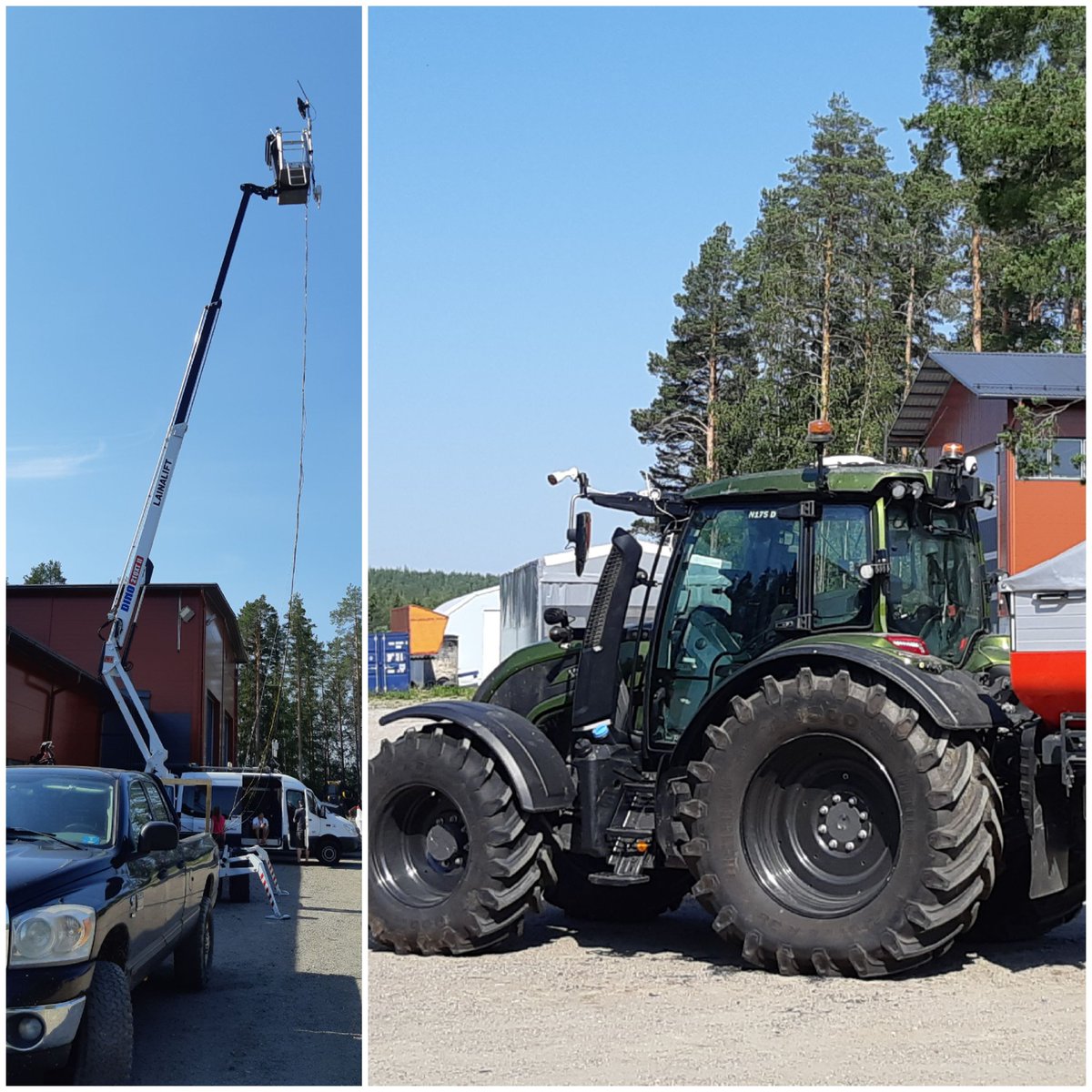 MinnaBioeconomy's tweet photo. Kyllä nyt on jännää! Etäohjattava @AGCOcorp traktori lähdössä testiajoon 5g kentässä 😃 #5gpriorityproject #smartfarming #tarvaalassatapahtuu @jamk @biotalouskampus https://t.co/S8wVdeiRx4