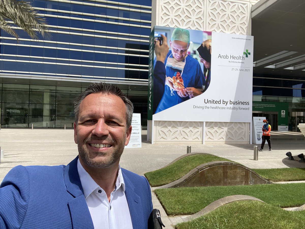 My First Day at #arabhealth2021 - on the road again for @BW__i