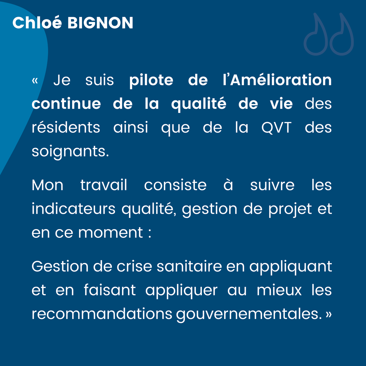 Polytech_Angers's tweet photo. 🔦 Lumière sur les Alumni de Polytech Angers
👤 Chloé Bignon
🎓 Diplômée 2020 en Génie Biologique & Santé
💼 Responsable Qualité
⬇️ Voir son témoignage ⬇️
https://t.co/dWjSWV3tqY
#ingénieur #parcoursprofessionnel #alumni #espritdecole @PolytechAlumni https://t.co/B4RMt68Cbi