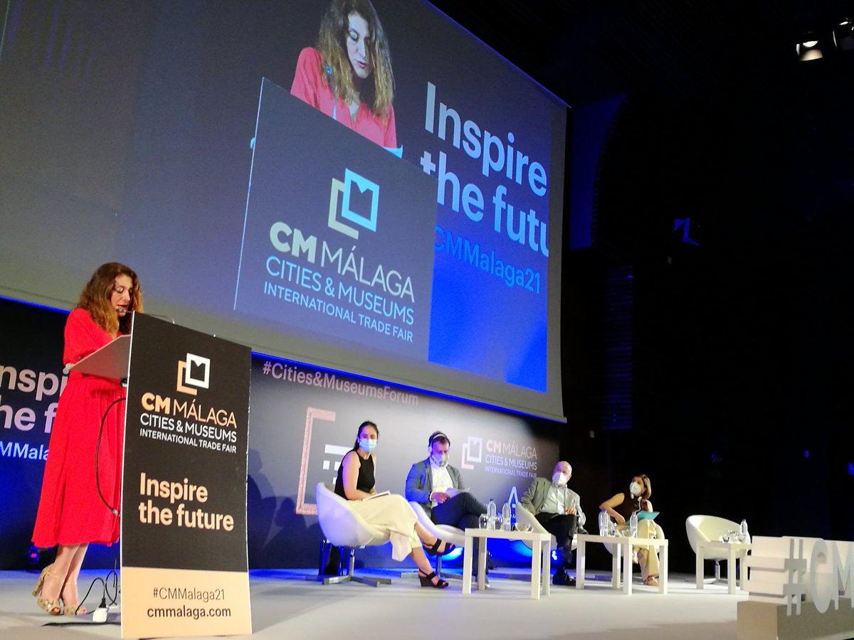 cmmalagafair's tweet photo. 🔊 Turno en el CITIES&MUSEUMS FORUM de hablar de "Reputación y Marca de los destinos turístico-culturales", con @culturagob, @CE4reputation, @kunstmuseumdh, @InfoUMA y #ReputationInstitute | #CMMalaga21 https://t.co/37e0gyEtKD