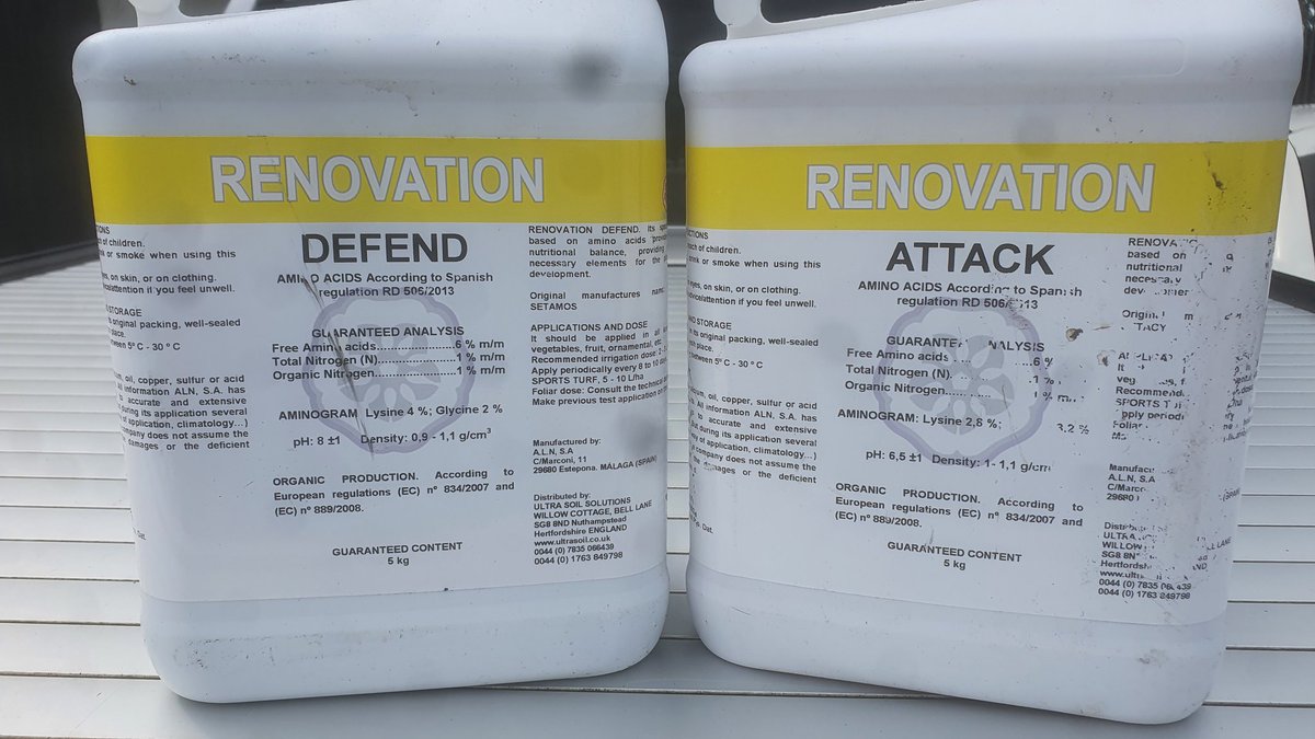 Non chemical approach to disease control backed up by #STRI testing. 
"Treatment 3 (ATTACK) and treatment 4 (DEFEND) returned significantly lower disease
incidence than the untreated control."
#workingwithnature