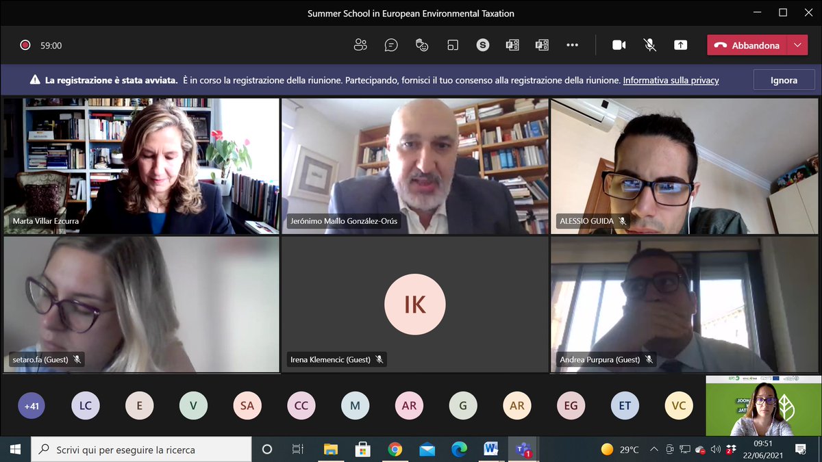 Marina62889737's tweet photo. Thank you @MVE65 @JeronimoMaillo and Gianluigi Bizioli for joining our Summer School and for your interesting presentations! https://t.co/P28Ooy040P