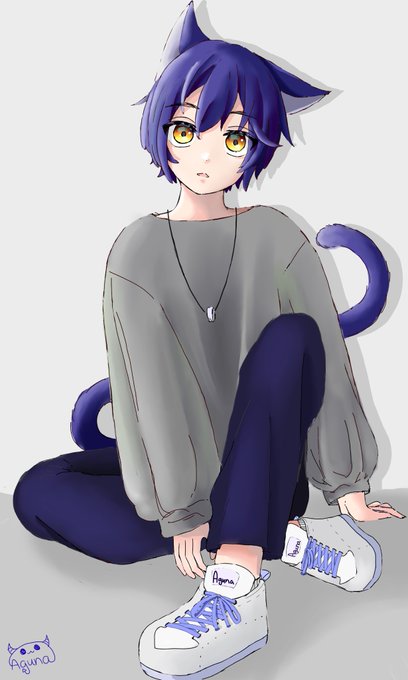 猫耳男子のtwitterイラスト検索結果 古い順