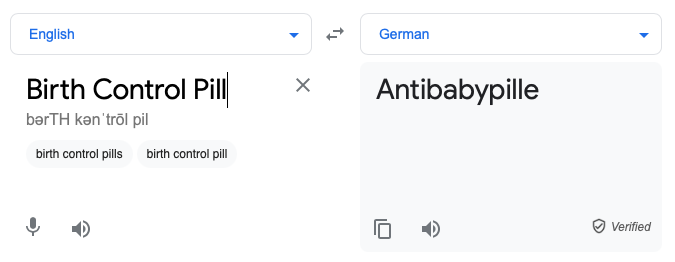 LexiShetty's tweet photo. @Tuunehealth Gotta love German terms for women's health! https://t.co/XKgnUAtWzr