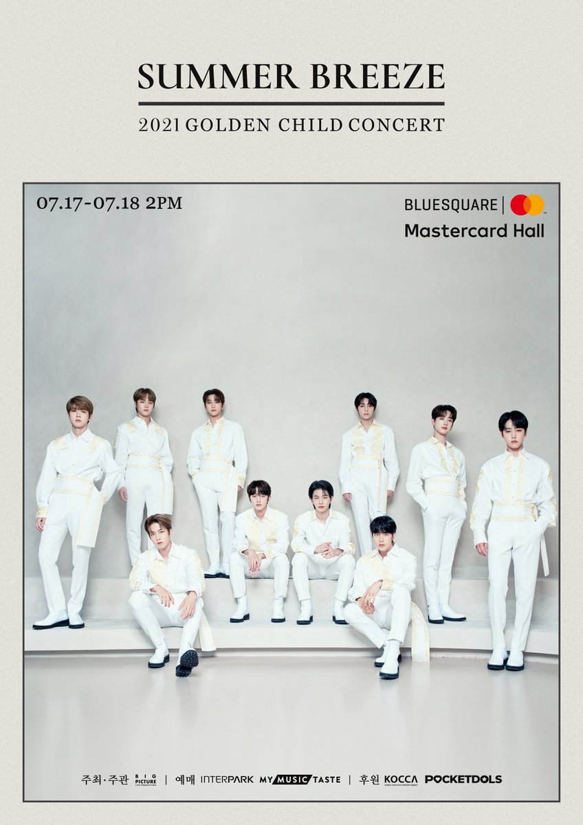 GoldenChild's tweet photo. [📢 ] 2021 GOLDEN CHILD CONCERT ‘Summer Breeze’ 두번째 포스터 공개⛱

어제는 시원한 바람🍃
오늘은 차디찬 바람💨

다채로운 매력을 가득 담은 ‘Summer Breeze’
설레는 마음안고 콘서트에서 곧 만나요‼

#GoldenChild #골든차일드
#Summer_Breeze #CONCERT https://t.co/A38Bv1ikAJ