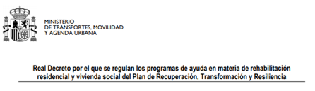 Abierta consulta pública Proyecto Real Decreto Programas Ayuda #RehabilitaciónResidencial del Plan Recuperación, Transformación y Resiliencia #AgendaUrbanaEspañola #EconomíaCircular #PobrezaEnergética #Descarbonización #Digitalización 
#GestorRehabilitador linkedin.com/posts/inesleal…