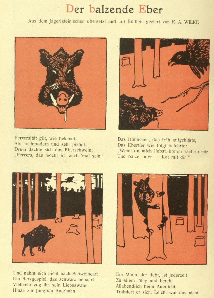 Karl Alexander Wilke (1879-1954), comics 