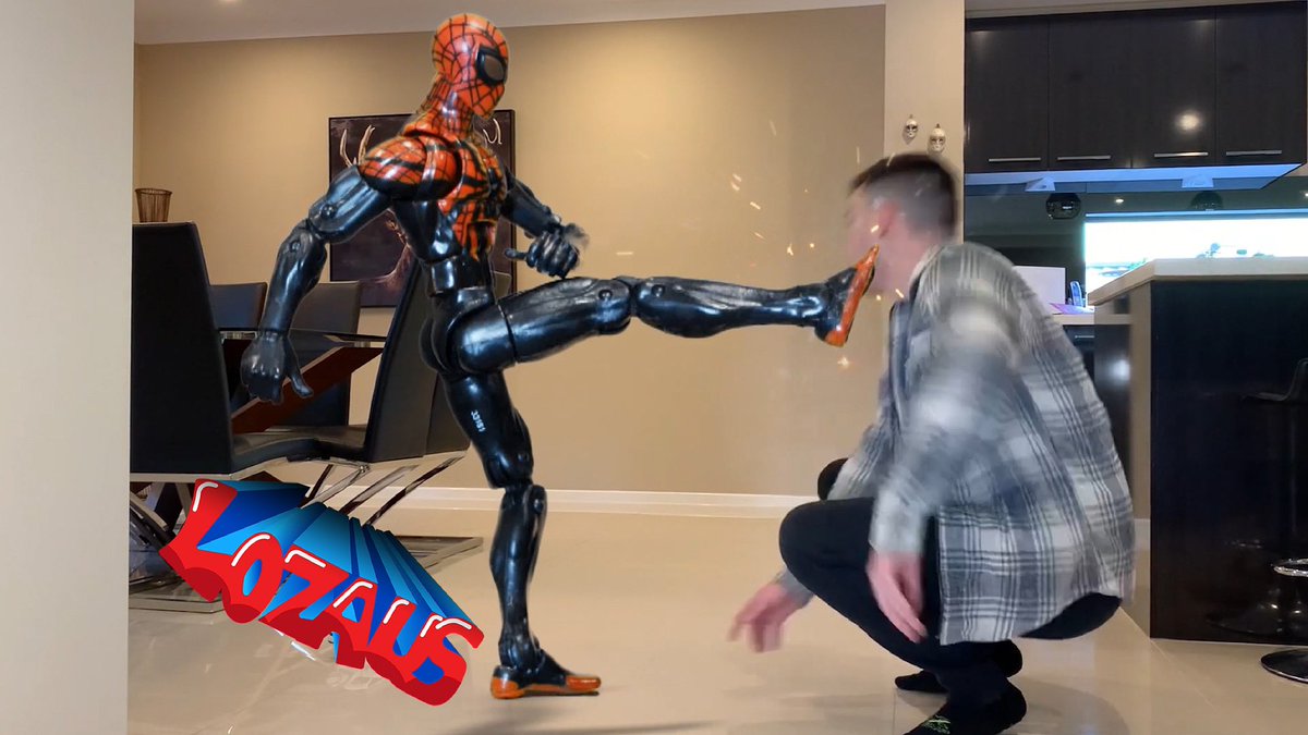 lozaus1's tweet photo. Now Showing…
Superior Spiderman vs Wolverine &amp; Hulk Stop Motion
#spiderman #hulk #wolverine #marvel #lozaus1 #stopmotion #animation #stopmotionanimation #youtuber #youtube #evelknievel https://t.co/0ssLfSKQpl