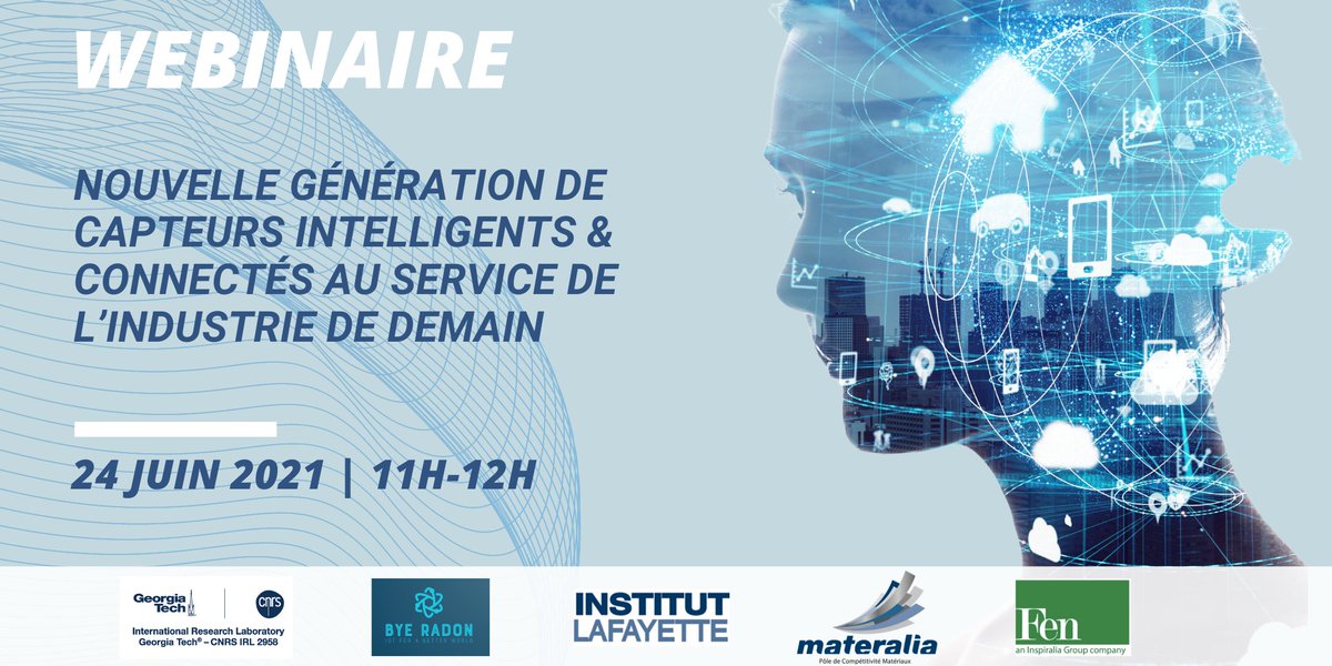 [Nouvelle génération de capteurs] #MatWebinar

📢J-2! Découvrez la nouvelle génération de capteurs intelligents et connectés au service de l’industrie de demain !

🗣️Institut Lafayette, <a href="/FenTechnology/">Fen Technology Ltd</a>, <a href="/ByeRadon/">Bye Radon</a>, Materalia
📅24 juin
🕚11h-12h

Inscription: ow.ly/P2Po50F85ry