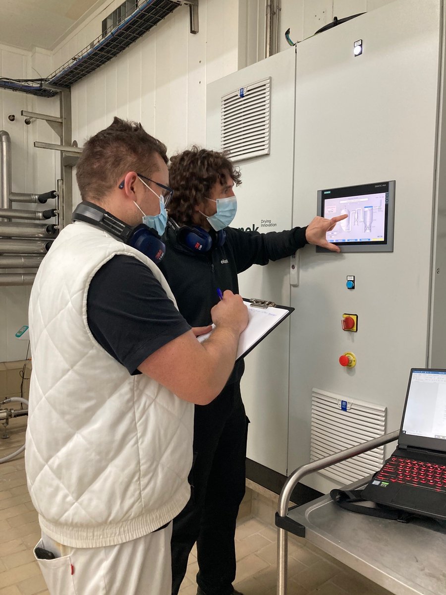 DainmEproject's tweet photo. #PulseCombustionDrying #technology @irtacat #innovation #dairy #revalorisation #sustainability #DAINMEproject  @PrimaProgram #Mediterranean https://t.co/7blyGU2AyI