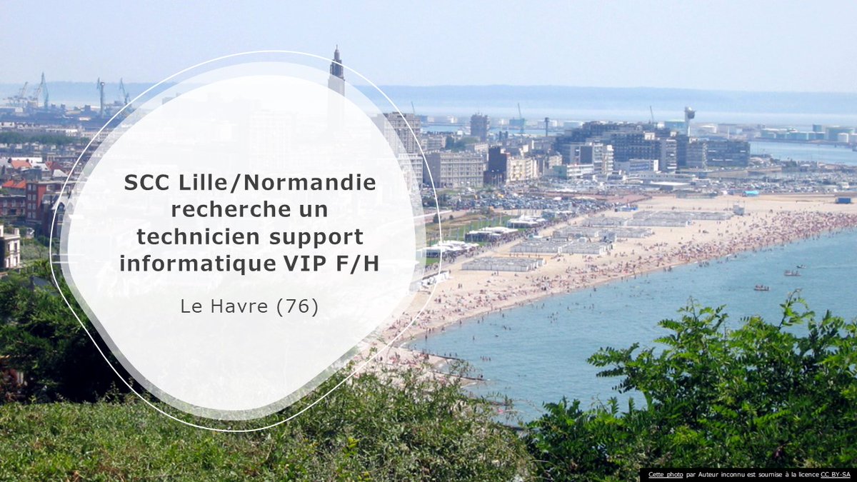 SCC Lille/Normandie recherche un technicien support informatique VIP sur Le Havre (76).
Anglais courant. 

💻 CDI
🗓️ Immédiatement
📍 Le Havre (76)

#SCC #Informatique #LeHavre #Technicien