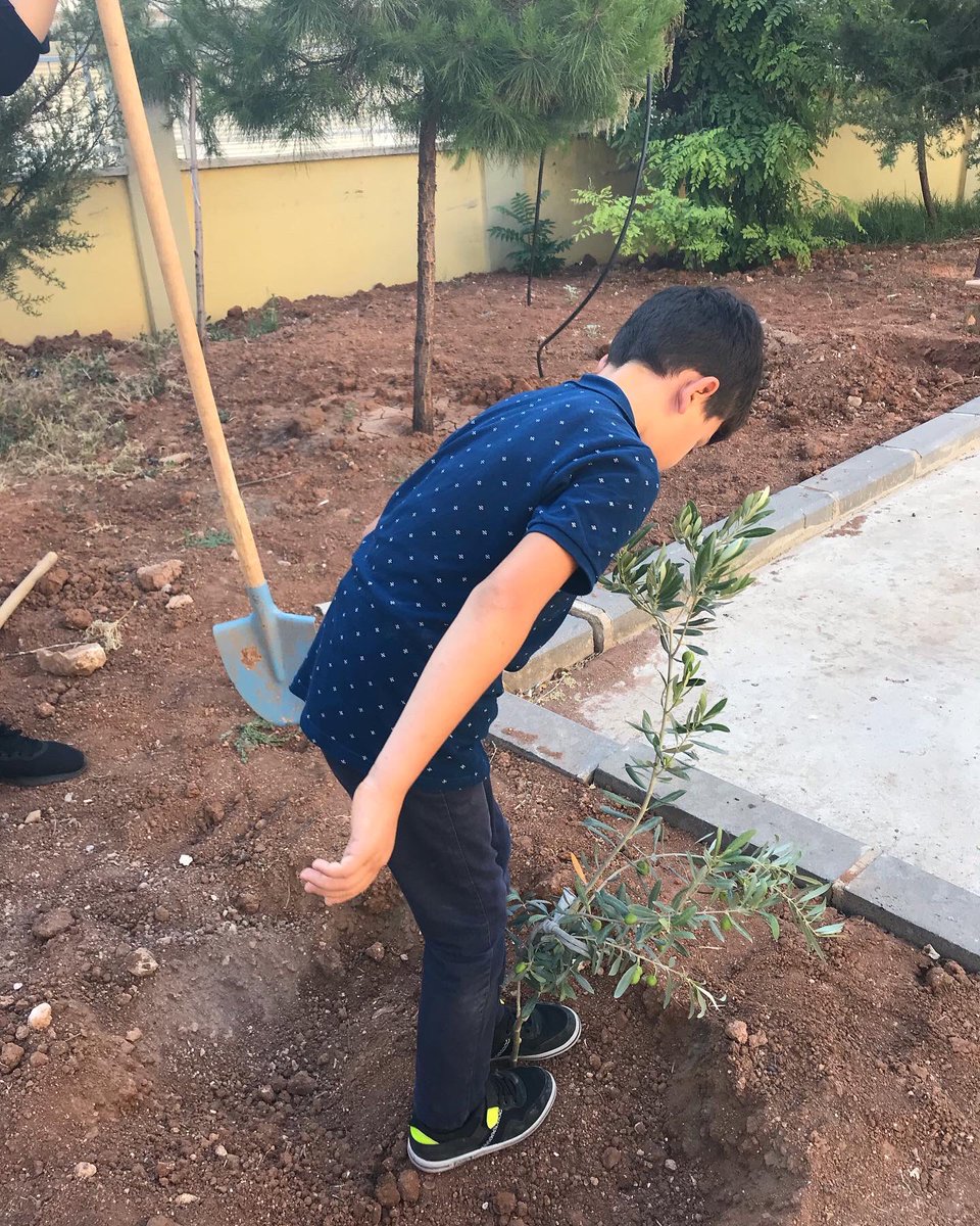 omerrusluu's tweet photo. Doğanın telafisini yapmaya çalıştık. 🍃☘️🍀🪴 @hsnSnmz27 @mgurler27 @AlkanIlkokulu @Cgnde @NizipilceMEM https://t.co/qddJfnDXdI
