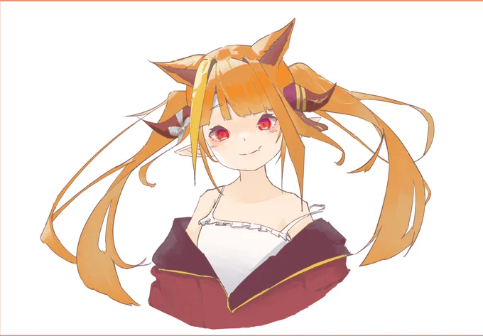 #みかじ絵 きつねみみロリココ 