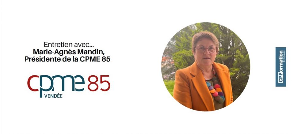 cpformation's tweet photo. "Plus que jamais, la CPME (@CPMEnationale) est aux côtés des chefs d’entreprise pour les aider à traverser cette crise" Interview de Marie-Agnès Mandin, Présidente de la CPME 85 👉https://t.co/goCtB5nqTE
#Formation #Agefice #CapDigital #CapRSE https://t.co/8wzEvNqGUd