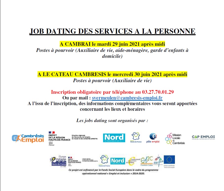 Cambrésis Emploi (@cambresisemploi) on Twitter photo 