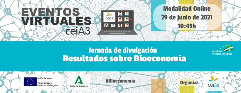 Bioeconomia_And's tweet photo. El 29 de junio participaremos en las jornadas de divulgación sobre "Resultados de la bioeconomía" organizadas por @cei_A3 explicando la Estrategia Andaluza de Bioeconomía Circular y proyectos como @power4bio 

Más información 🌿 https://t.co/pbD0ZU63a8 https://t.co/rth7PbnT6T