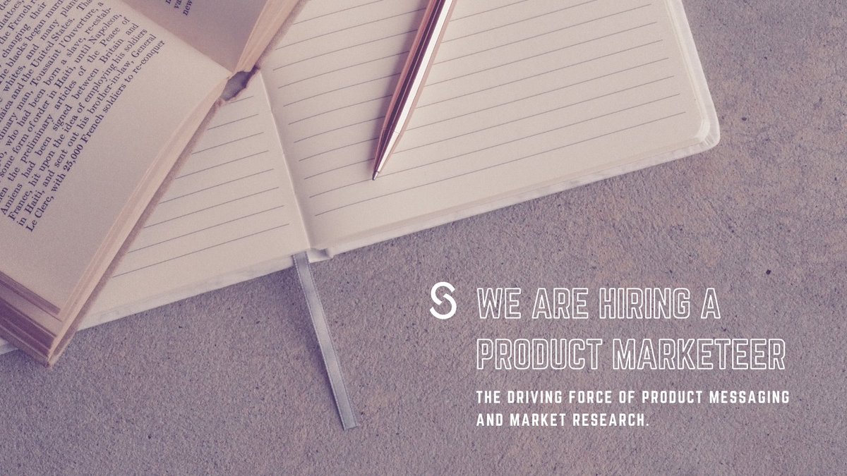 We're after a goal-driven and ambitious team player who comes with expertise in project management, market research and product messaging. 

Apply here: ow.ly/wh0S50DMDlQ

#Work_at_Skedify 

#startupsbelgium #jobalert 
#hiring  #cityofghent

#marketingjobs