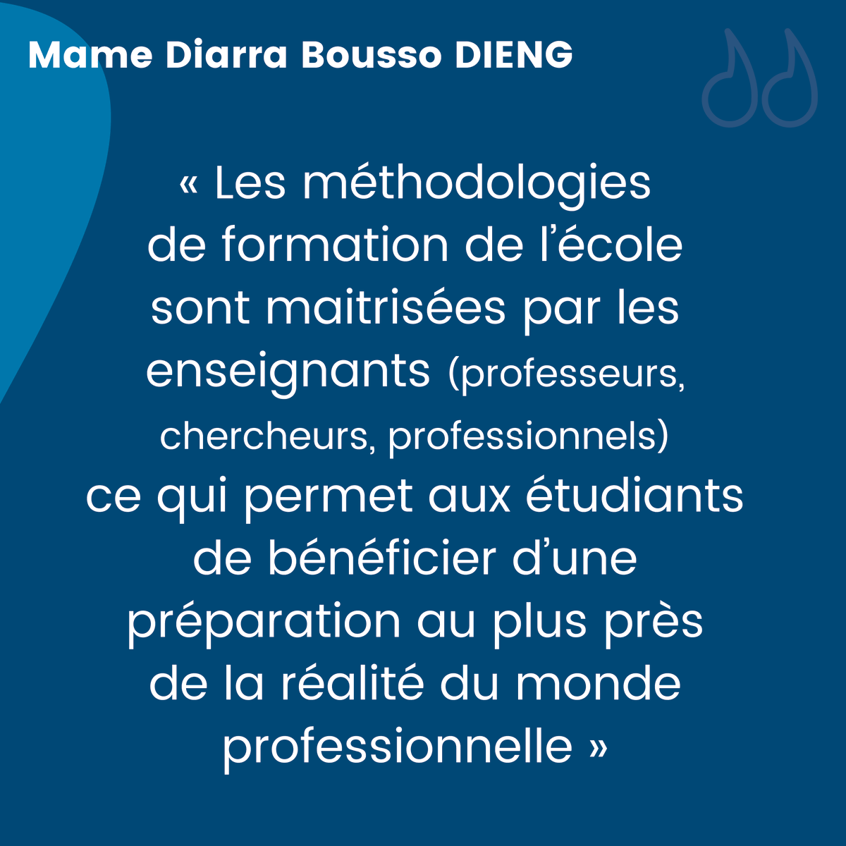 Polytech_Angers's tweet photo. 🔦 Lumière sur les Alumni de Polytech Angers
👤 Mame Diarra Bousso Dieng
🎓 Diplômée 2019 en Bâtiment: Exploitation Maintenance & Sécurité
💼 Ingénieure Exploitation Maintenance
⬇️ Voir son témoignage ⬇️
https://t.co/Uin2FzTnYP
#ingénieur #alumni #espritdecole @PolytechAlumni https://t.co/dN0JGfStYo
