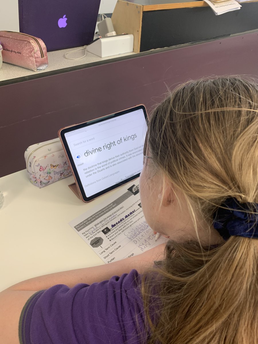 ccyd_history's tweet photo. 8M1 have been putting their digital skills to the test and produced some awesome research work with Mrs Grabham on some challenging vocabulary for Charles I and the Civil War @CCYD_school  #divineright #personalrule #absolutemonarchy https://t.co/r8IFjVGI5u