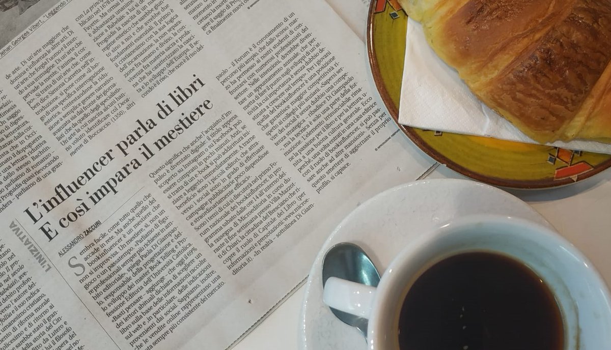 Rassegna stampa del mattino per #BookTales2021 e l'evento conclusivo di questi mesi ricchi di incontri: il primo Forum Nazionale dei #Bookinfluencer, il 26/06 a Chiari, durante la Rassegna della <a href="/microeditoria/">microeditoria</a> 📚 Ne parla <a href="/AlessZaccuri/">Alessandro Zaccuri</a> su <a href="/Avvenire_Nei/">𝐀𝐯𝐯𝐞𝐧𝐢𝐫𝐞</a> 👇
#editoria <a href="/Unicatt/">Università Cattolica</a>