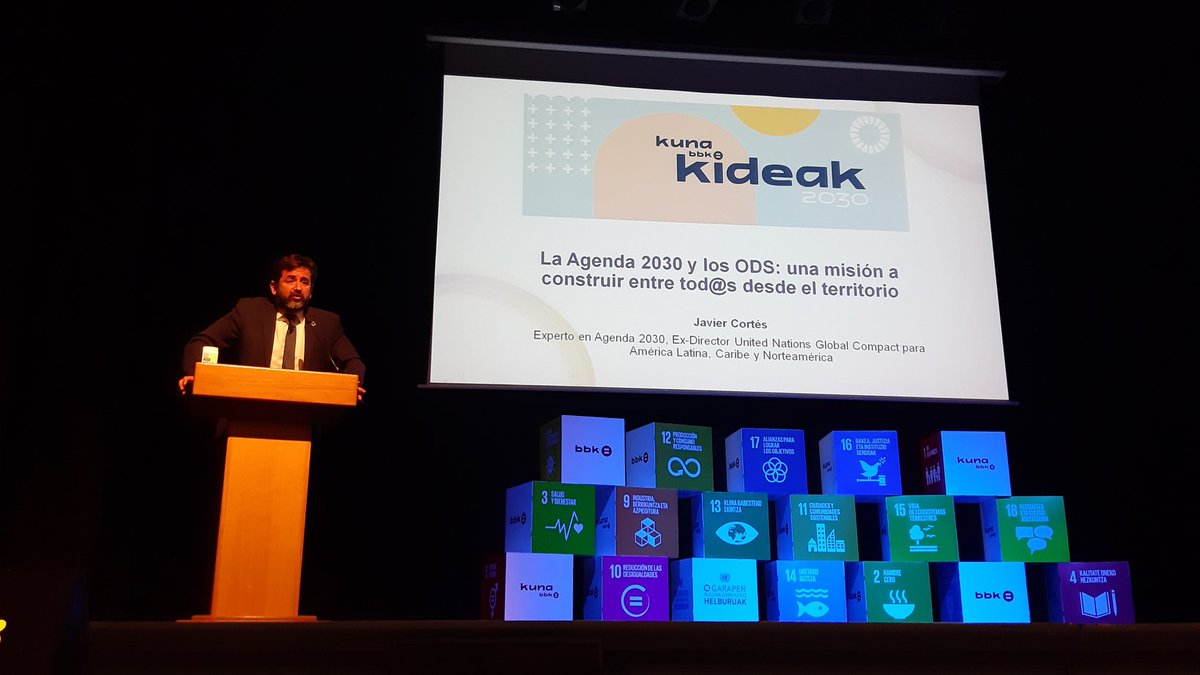 UNetxea's tweet photo. Hoy @unescoetxea y @BBK_Kuna presentamos junto con 80 entidades de #Bizkaia la alianza #BBKKuna2030Kideak. Para construir un territorio sostenible e inclusivo desde la #Agenda2030 y los #ODS. https://t.co/3xSeaOOv7e