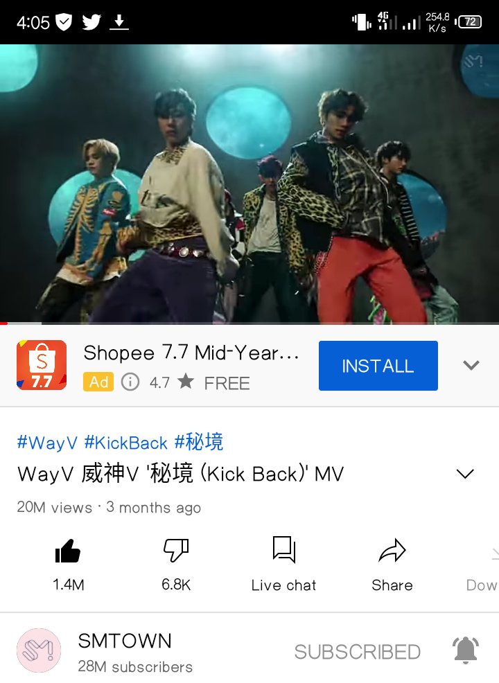 itslelelegend's tweet photo. Congratssss!!!
#KickBack20M
#WayV_Kick_Back_20M
#WayV #WeiShenV #威神V
@WayV_official https://t.co/ja8Mt4yAJm