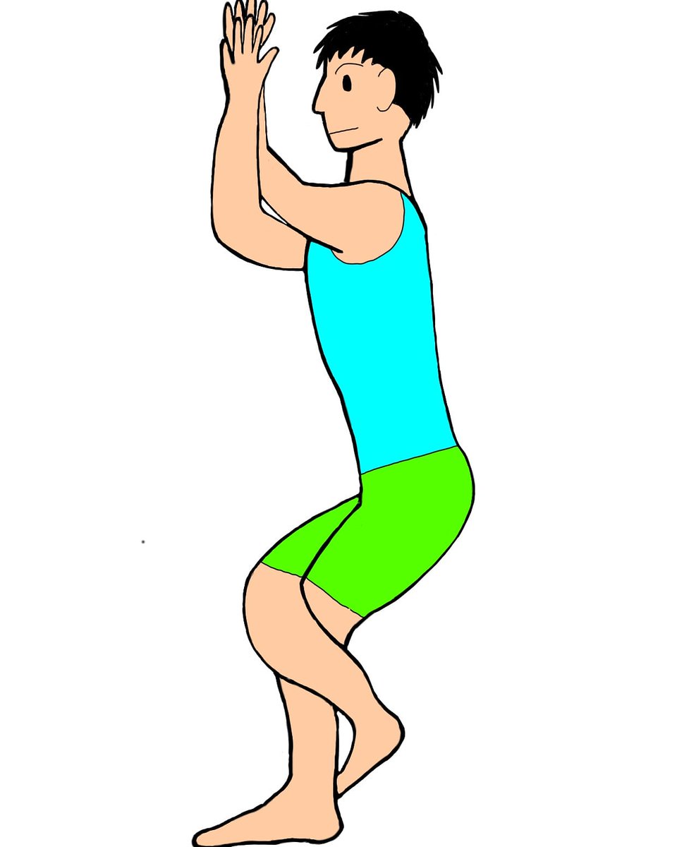 Lifestyle Art ガルーダーサナ 効果 足首のストレッチ 足首の強化 脚力アップ 肩 首こり解消 集中力アップに良いです 注 軸足の膝に負荷をかけすぎないように 鼠蹊部を引き込み かかとに重心をのせるようにしてください ヨガ ヨガのポーズ