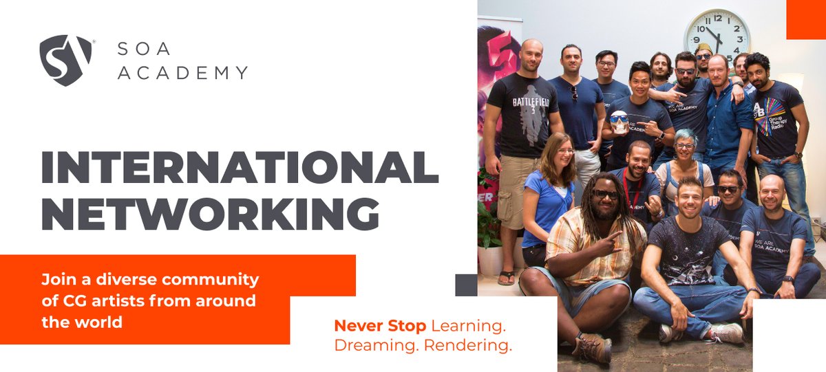 ArchViz would be nothing without a strong community behind it. Find out more about SOA international network and join our community of 3d Artists from around the world.
bit.ly/Diversity_posi…