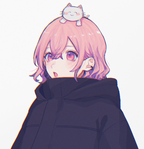 「cat on head 頭巾」のTwitter画像/イラスト(新着)