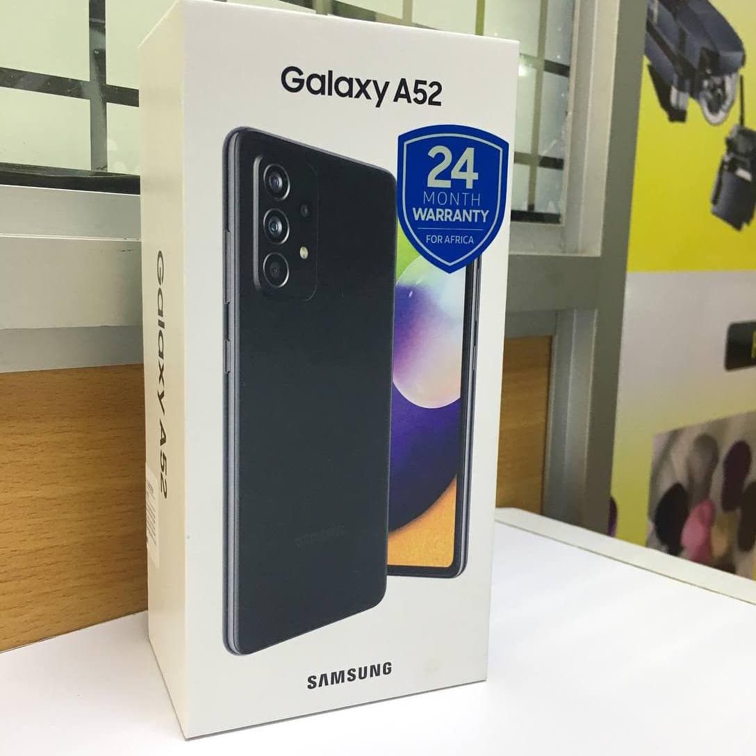 Techworldelect1's tweet photo. Get this brand new Samsung A52  by paying a deposit of 50% of Kshs 19,500 and lipa pole pole 3 monthly instalments of Kshs 8,000 as you use the phone 
Retail Cash Price:Ksh.39,000
For More Info,Orders,Collection &amp; Delivery:
Call/WhatsApp 0719726522 
#KanairoGotSaved 
#sonko https://t.co/ScIOlsr0Jd