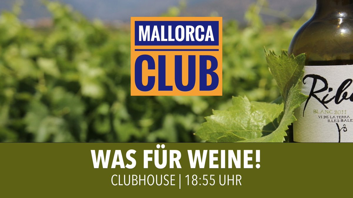 Mallorcas Weine sind DER kulinarische Trend - weit über die Insel hinaus. In einer beachtlichen Qualität. Wir stellen euch mit <a href="/dasinselradio/">Das Inselradio Mallorca</a> die besten Bodegas und ihre Weine vor: lnkd.in/e2nmUyg
 #mallorca #wein #clubhouse #inselradio #bodegas