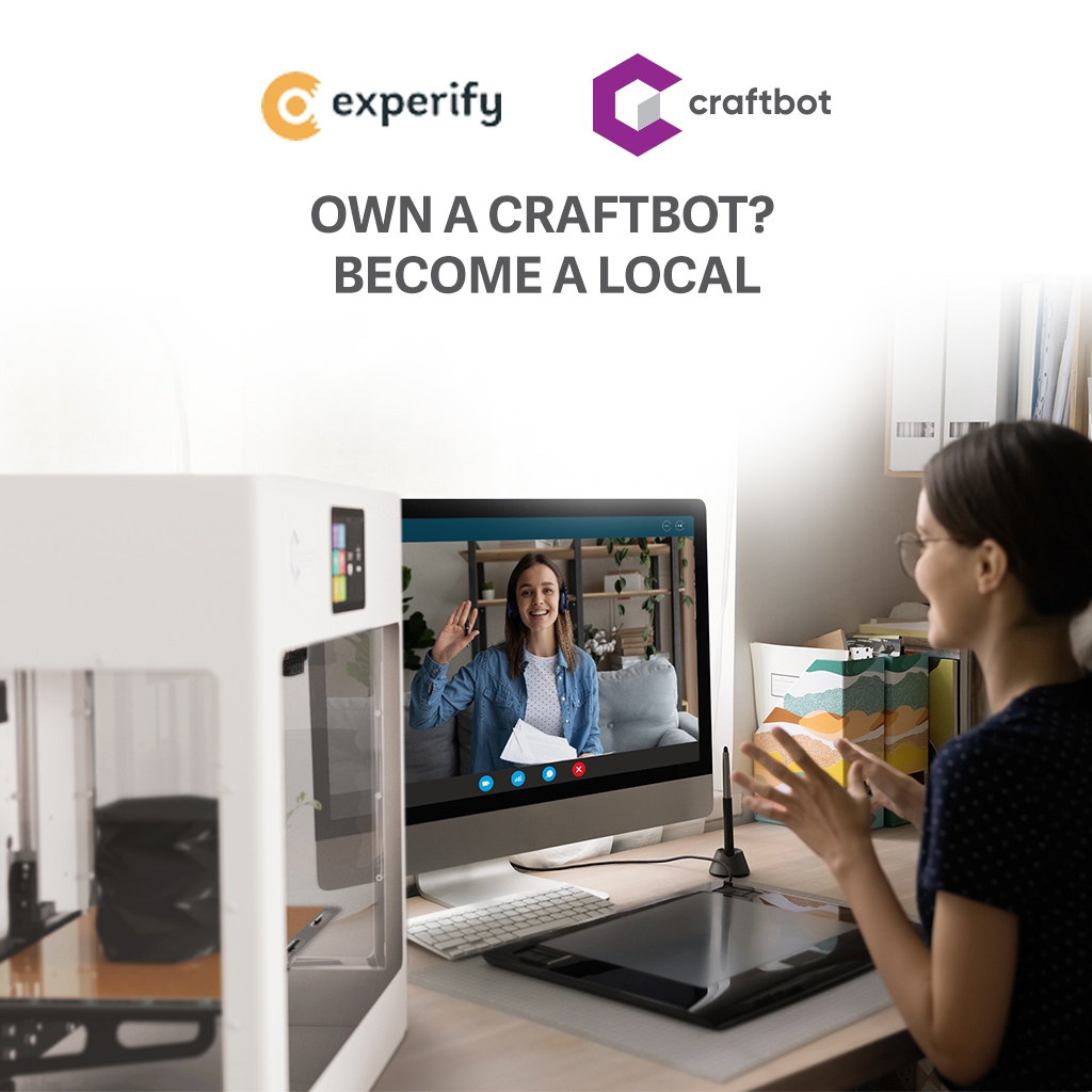 CraftBot3D's tweet photo. We believe that an honest opinion and a quick try-it-out mean more than hundreds of reviews. Become a #CraftbotLocal and share your experience with others. In return, you get access to exclusive #Craftbotrewards!
Read more and sign up here 👉https://t.co/LsewXLybmY
#experify https://t.co/lbMTqaHpdA