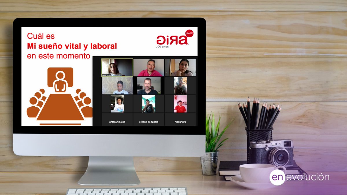 Un año más hemos participado en el programa #GiraJóvenes de <a href="/CocaCola_es/">Coca-Cola España</a>
 
<a href="/MarcoIserte/">Enrique Marco Iserte</a>, Borja Raventós y <a href="/rlcanas/">Roberto Lopez Canas</a> lideraron las sesiones de #coachinggrupal para los jóvenes con el objetivo de crear un espacio de conciencia y compromiso sobre las claves de la empleabilidad.