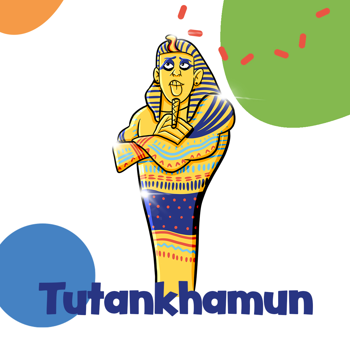 There is no pharaoh more famous than Tutankhamun, even though he only reigned for 9 years. Read all about him in our important individual article here: thecomicclub.co.uk/tutankhamun/ 

#TheComicClub #tutankhamun #Egypt #ImportantIndividuals