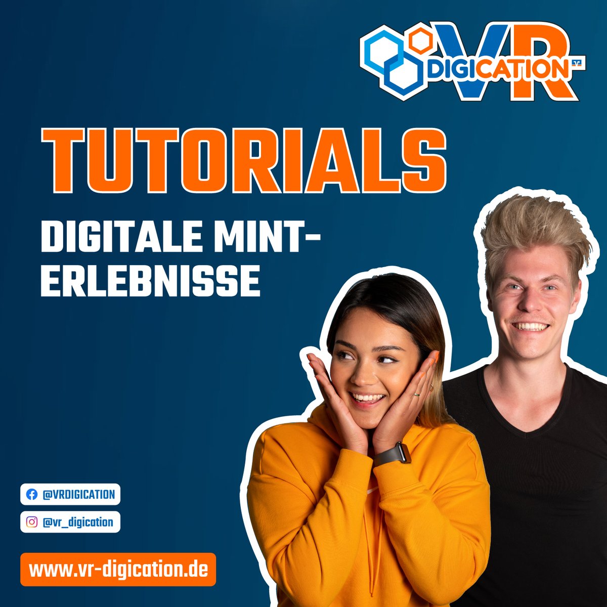 VRDigication's tweet photo. #VRDIGICATION unterstützt #Schulen mit modernen Lernmaterialien zur #MINTBildung. Um die #DigitalNatives abzuholen, setzen wir dabei auch auf #digitaleMedien und neueste Erkenntnisse der #Pädagogik mit YouTube #Tutorials:
https://t.co/aUX3pzDZMU
#TWLZ #Coding #MINTMagie #Digital https://t.co/hIQG7YWgZ4
