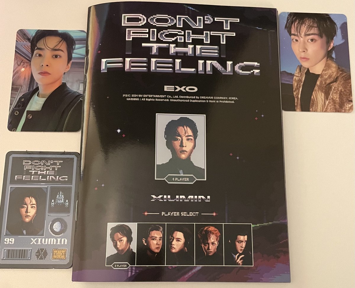 4th Giveaway!  Xiumin expansion version with 2 photocards &amp; ID!

Mechanics.    Just be following me and retweet this tweet!  Will pick winner 6/25.   Only 1 winner (album is unsealed so I can include poca).  

#XIUMIN 
#DONT_FIGHT_THE_FEELING 
<a href="/weareoneEXO/">EXO</a>