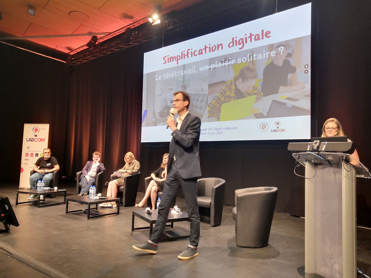 #LABCOM2021 <a href="/margerand/">Olivier Margerand</a> "Le digital amplifie nos limites. Depuis 15 mois nous sommes démunis à travailler en équipe et vivre des moments satisfaisants en équipe. Dansons avec la réalité !"