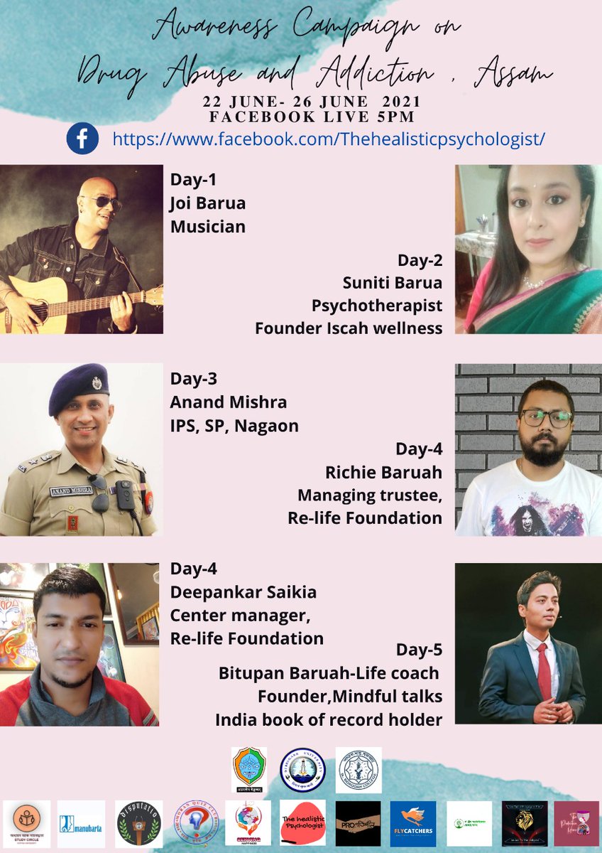 PaulLeeza's tweet photo. Join us in this campaign against drug abuse.

#drugFreeAssam
#helptheaffected https://t.co/4m2UgjeU8e