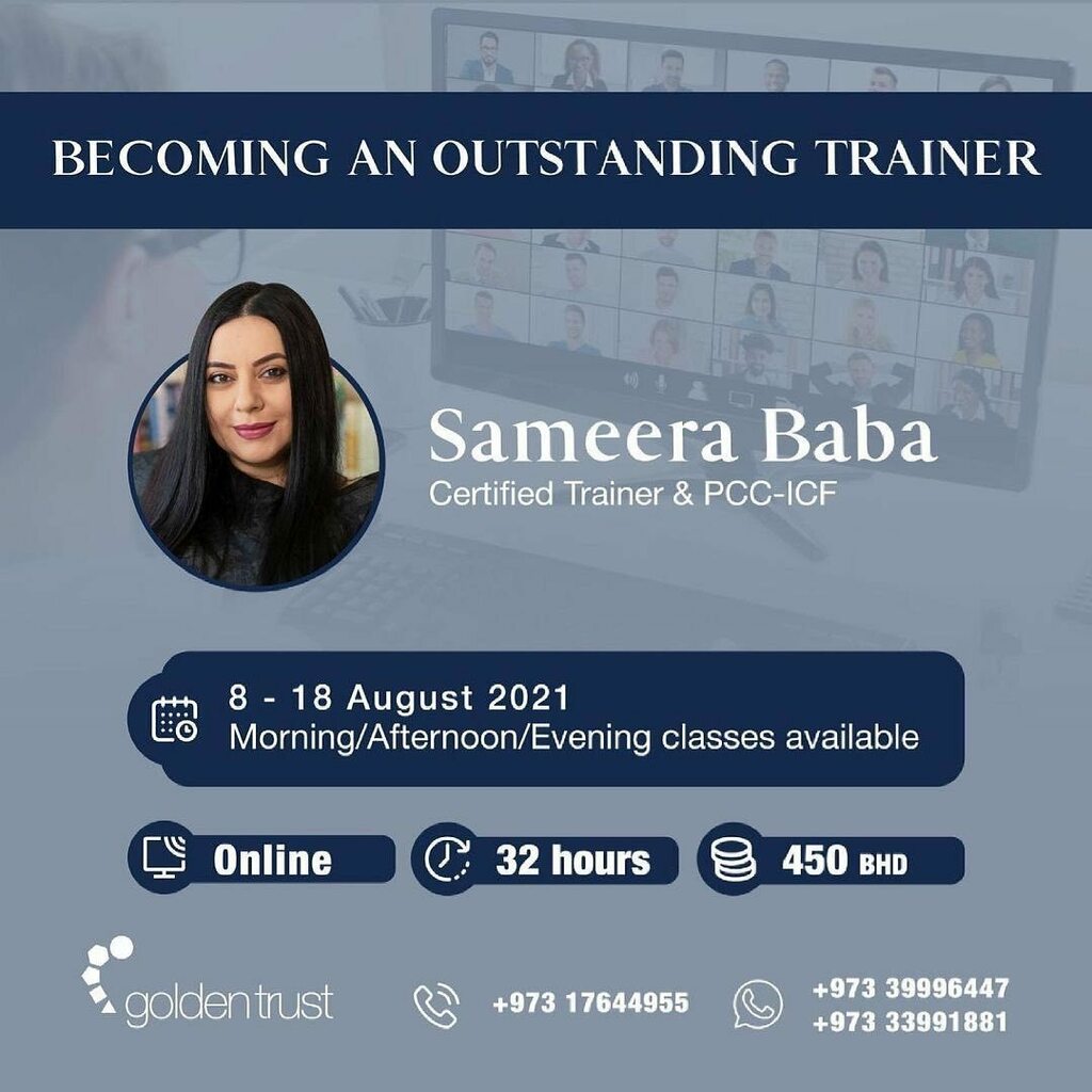 In this virtual training programme, participants will learn how to create a great virtual learning experience that really delivers results, using the latest in learning psychology and theory, how to deliver that through wow factor training techniques a… instagr.am/p/CQalUpbg2x2/