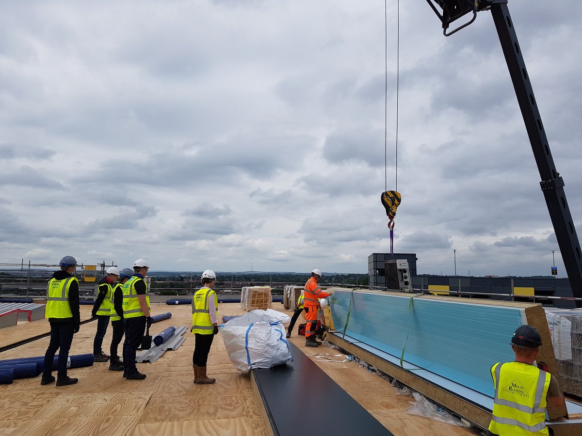 ACE_Camphill's tweet photo. An amazing visit to the @CAPACOLLEGE construction site and the @morgansindallci offices in Wakefield yesterday. The students loved it, and got involved asking questions and finding out about the site and the offices. #SENDcareers #partnerships #employability https://t.co/bDHdSXpzfF