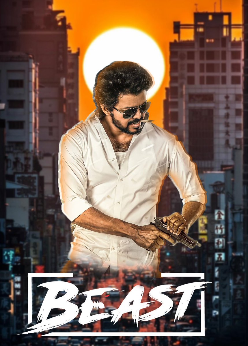 One More Design for #Beast 😉❤️

#HBDBelovedVijay  #HappyBirthdayThalapathy <a href="/actorvijay/">Vijay</a>