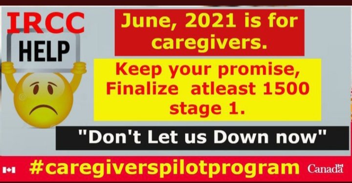 KasCloset_'s tweet photo. Thé applicants of the #caregiverspilotprogram trusted and believed.
@CitImmCanada @marcomendicino @JustinTrudeau @SalmaZahid15 https://t.co/QimKP6Un3b