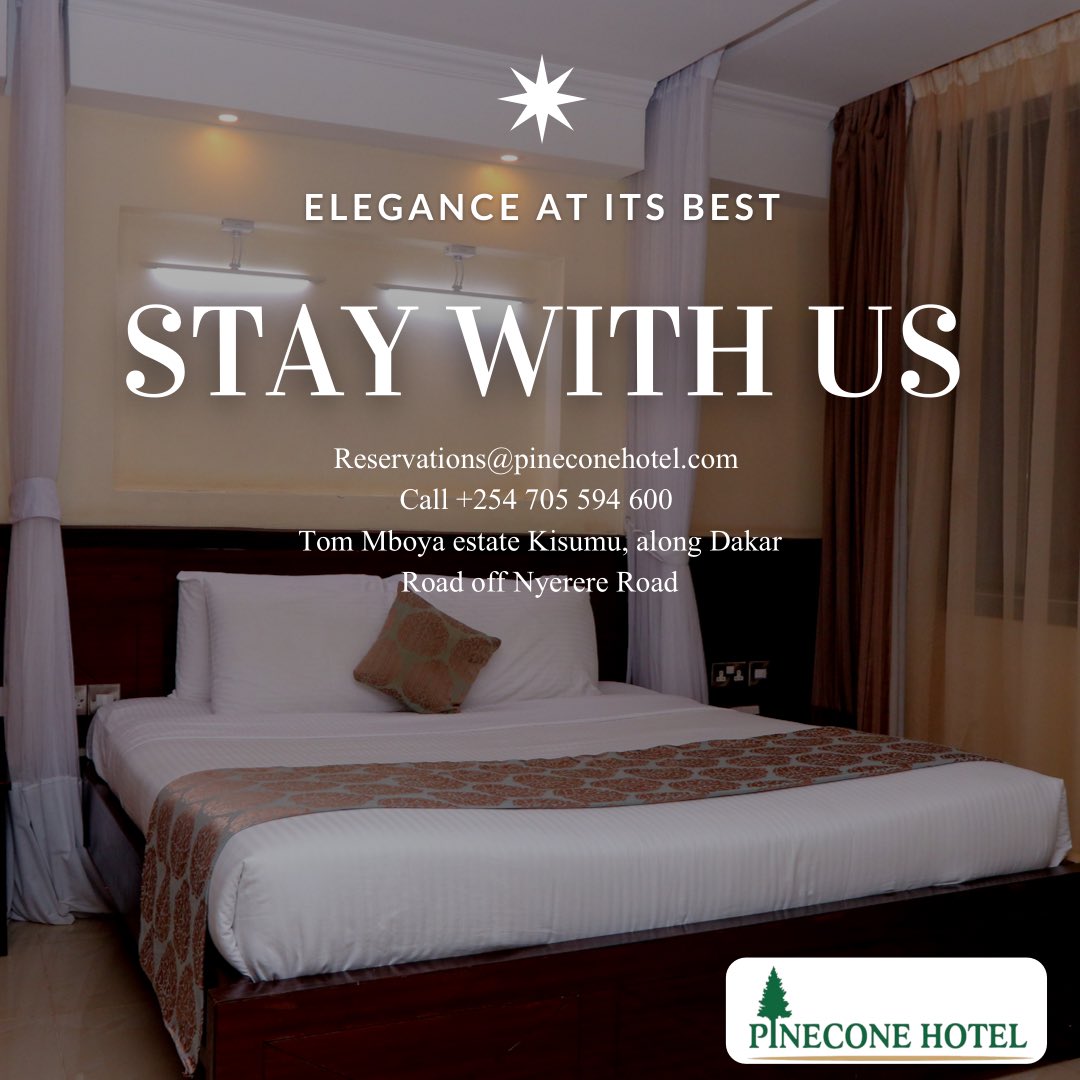 pinecone_hotel's tweet photo. “A brand is defined by the customer’s experience. The experience is delivered by the employees.” ~Shep Hyken.
Visit us @pinecone_hotel for an encounter of first class service.
#pineconeexperience
#tembeakisumu https://t.co/GuUHHycklL