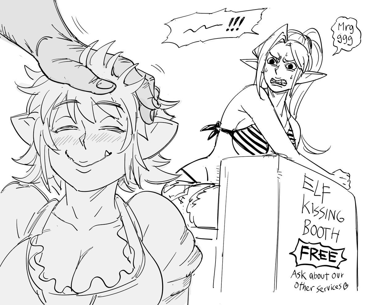 baalbuddy's tweet photo. Patreon request:
Goblin headpat booth https://t.co/WBoLmtzY0w