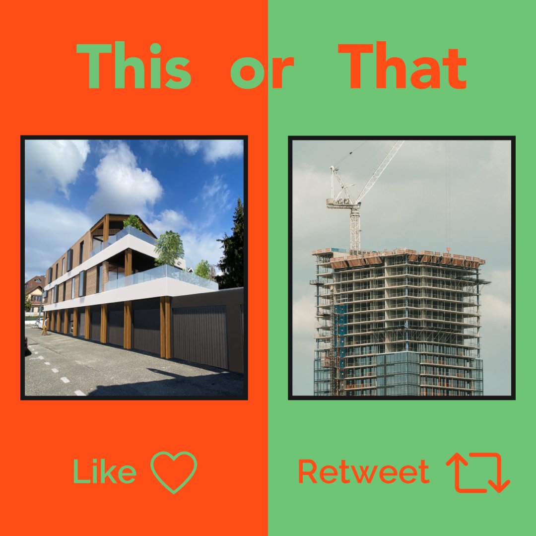 Corentim2's tweet image. ❓This or That ❓

Si vous deviez choisir votre futur #logement, que préféreriez vous ? 

Si vous êtes intéressés par les petits #habitats Corentim, #contacteznous en privé ! 
N’hésitez pas à nous suivre pour #soutenir notre projet ! 

#thisorthat #ecologie #construction