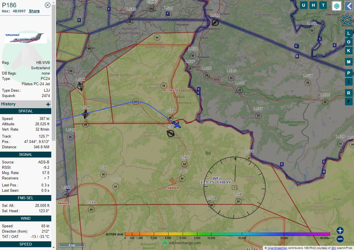 Radar_Assistant's tweet image. MULTI ADSBX MANOEUVRING ALERT : At time Tue Jun 22 09:40:58 2021 #P186     was likely to be manoeuvring at FL290 17nm from BER Bern_NDB_CH
 near Hohgant, Buchhütte, Schangnau, Verwaltungskreis Em #AvGeek #ADSB globe.adsbexchange.com/?icao=4B3997&amp;amp;z…