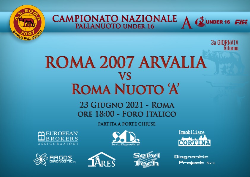 Settimana impegnativa par i nostri U16 che scenderanno in acqua domani, sabato e domenica ..... 
Forza Ragazzi! ❤🧡💛