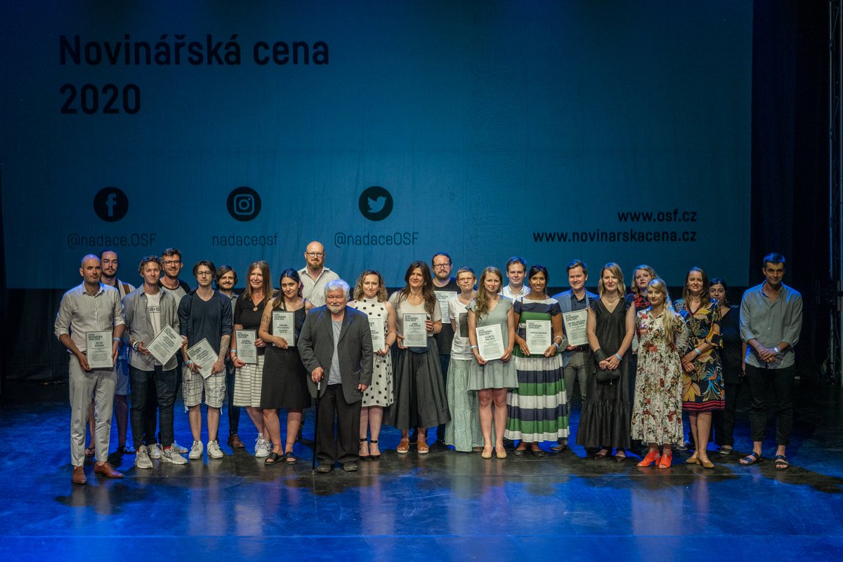 nadaceOSF's tweet image. Gratulujeme všem oceněným v rámci Novinářské ceny 2020 a děkujeme všem, kteří se podíleli na vzniku letošního ročníku!
#NC2020