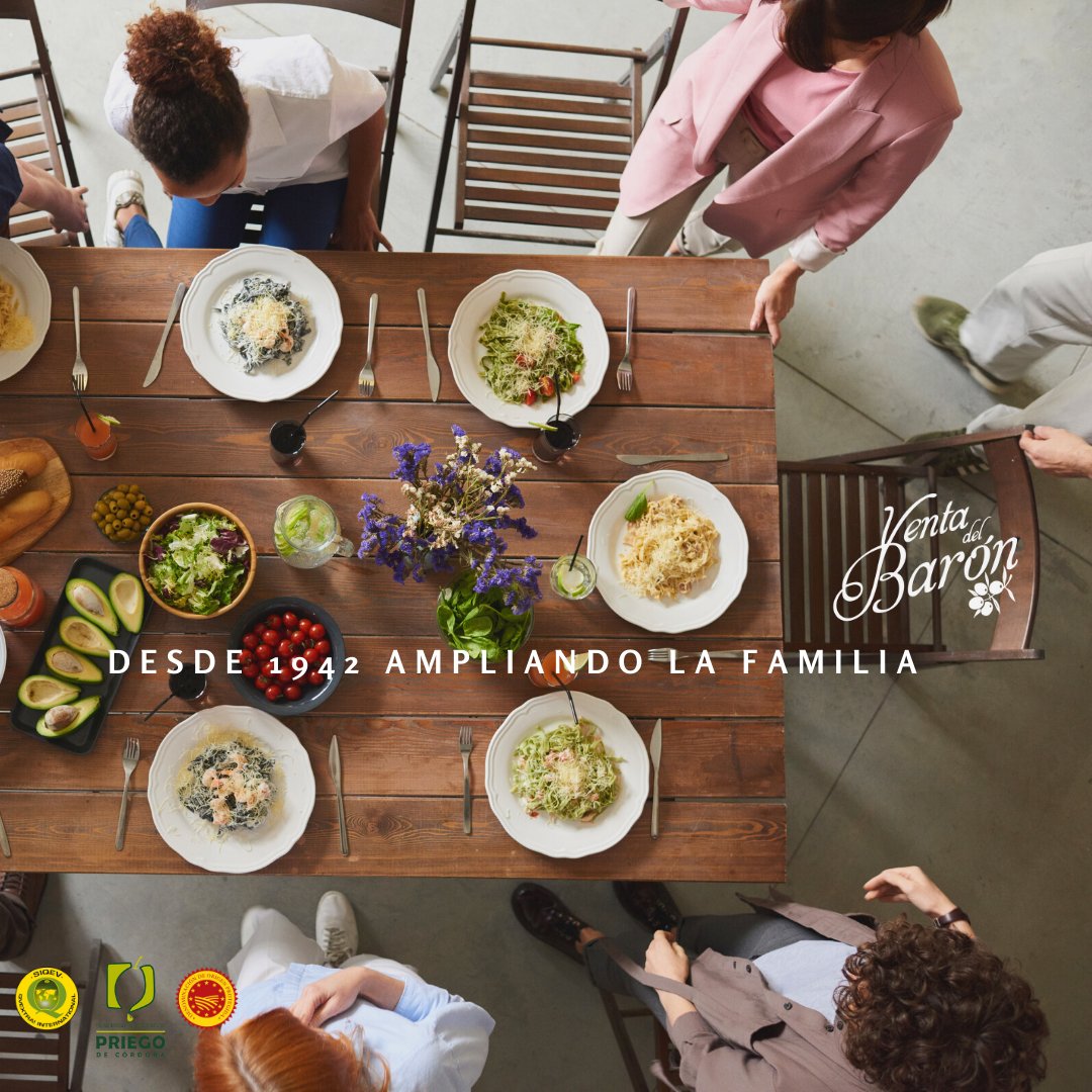 Es momento de reencuentros, de volvernos a ver y disfrutar con los nuestros; unas risas alrededor de la mesa, de estar unidos y de abrazarnos con la mirada, de celebrar; de disfrutar con todo lo que nos hace sentir especial como nuestro #VentaDelBarón, que nos une y nos deleita.